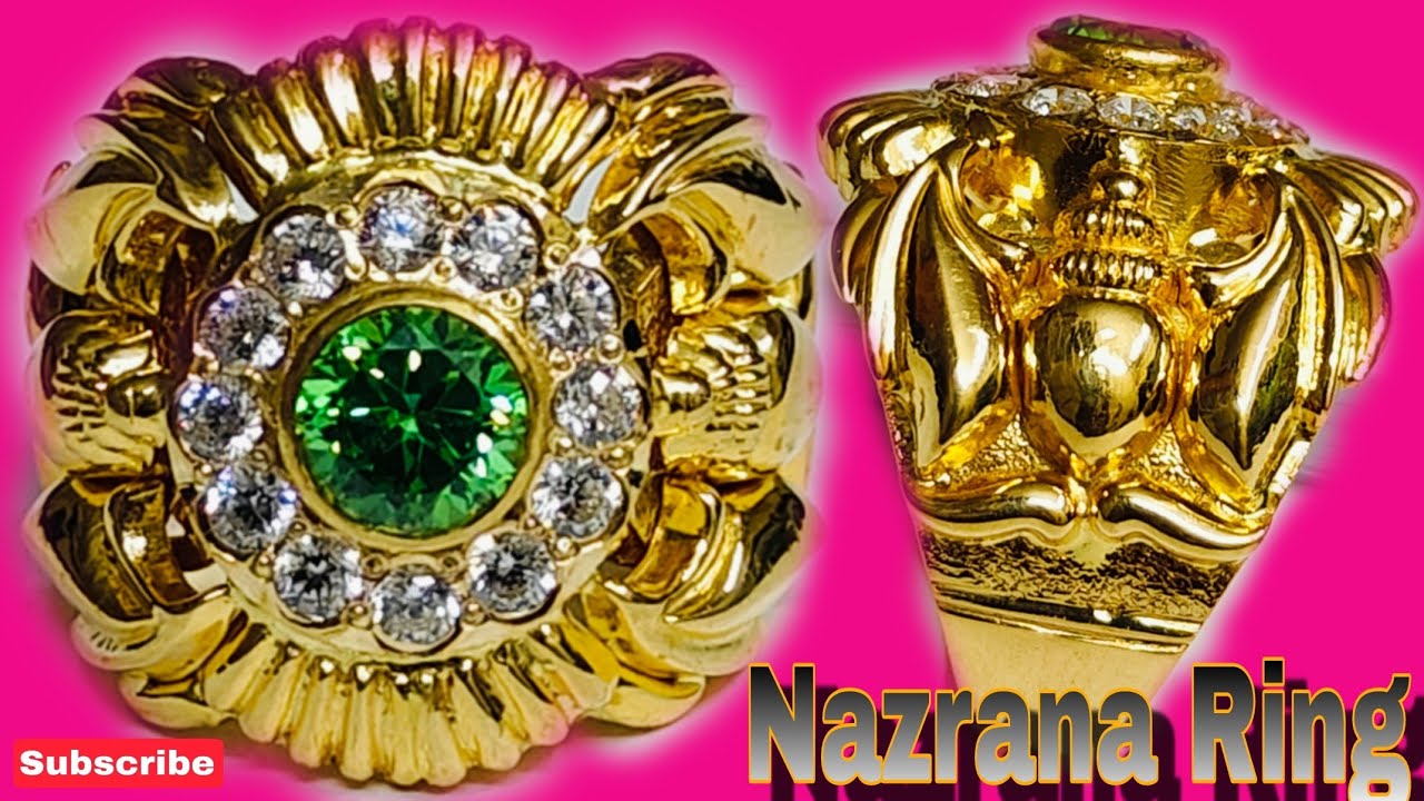New Maharaja ring 12 grams 916 Gold @mohanakrishnalopinti - YouTube